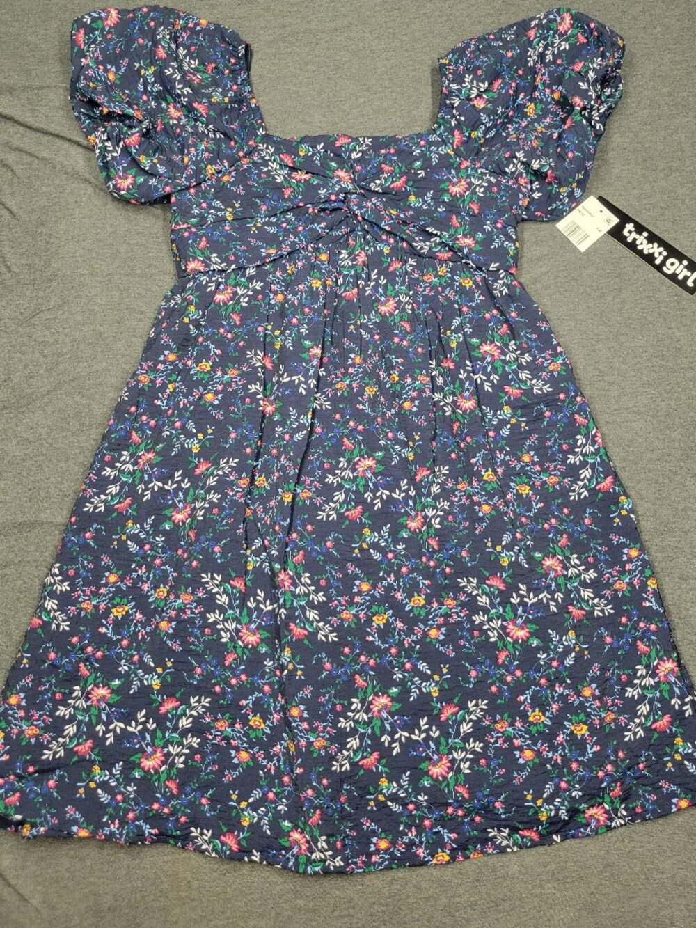 Girls dress, trixxi girl, size large, multicolored,  new with tags